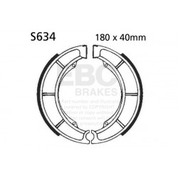 EBC Ganascia Freno kit Organic S634