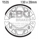 Freni EBC Moto EBC Ganasce freno Plain Y535 | race-shop.it