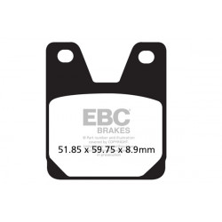 EBC Pastiglie freno Organic FA267