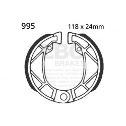 EBC Rear pastiglie freno Organic 805