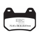 Freni EBC Moto EBC Pastiglie freno Organic FA304 | race-shop.it