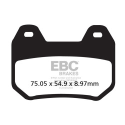 EBC Pastiglie freno Organic FA FA304