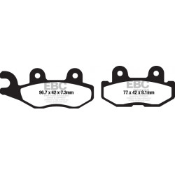 EBC Pastiglie freno Organic FA675TT