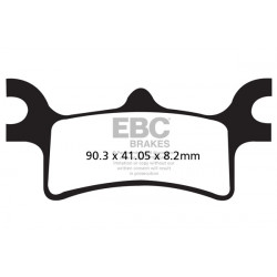 EBC Pastiglie freno R Series Sintered FA314R