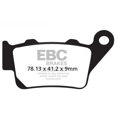 Freni EBC Moto EBC Pastiglie freno FA213HH | race-shop.it