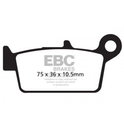 EBC Pastiglie freno R Series Sintered FA131R