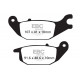 Freni EBC Moto EBC Pastiglie freno FA343HH | race-shop.it
