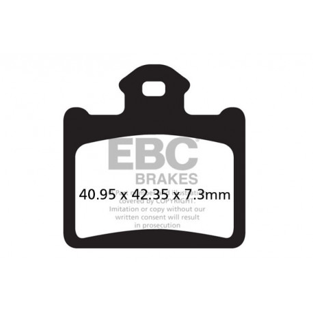 Freni EBC Moto EBC Pastiglie freno FA602R | race-shop.it