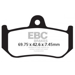 EBC Pastiglie freno FA320HH