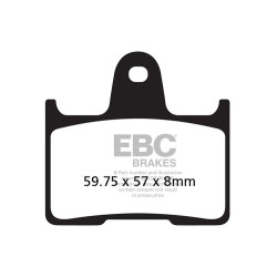 EBC Pastiglie freno Double-H Sintered FA254HH