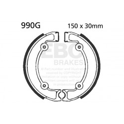 EBC Ganasce freno Grooved 990G