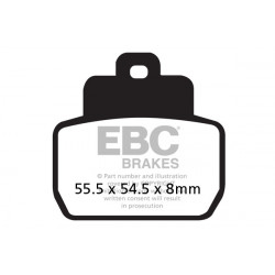 EBC Pastiglie freno SFA425HH
