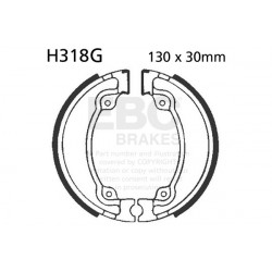 EBC Ganascia del freno scanalata H318G