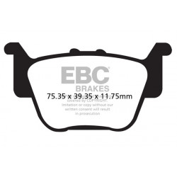 EBC Pastiglie freno R Series Sintered FA373R
