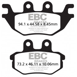 EBC Pastiglie freno FA686R