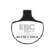 Freni EBC Moto EBC Pastiglie freno Organic FA FA094 | race-shop.it