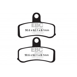 EBC Pastiglie freno V Semi-Sintered FA457V