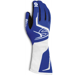 Guanti da gara omologati FIA Sparco TIDE (cuciture esterne), blu