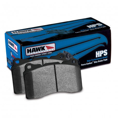 Pastiglie freno HAWK performance brake pads Hawk HB109F.710, Street performance, min-max 37°C-370°C | race-shop.it