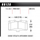 Pastiglie freno HAWK performance Front brake pads Hawk HB120E.560, Race, min-max 37°C-300°C | race-shop.it
