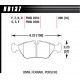 Pastiglie freno HAWK performance Front brake pads Hawk HB137U.690, Race, min-max 90°C-465°C | race-shop.it