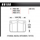 Pastiglie freno HAWK performance Front brake pads Hawk HB156E.562, Race, min-max 37°C-300°C | race-shop.it