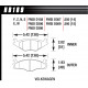 Pastiglie freno HAWK performance Front brake pads Hawk HB189E.550, Race, min-max 37°C-300°C | race-shop.it
