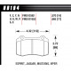 Pastiglie freno HAWK performance Pastiglie dei freni posteriori Hawk HB194Z.665, Strada, min-max 37°C-350°C | race-shop.it