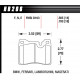 Pastiglie freno HAWK performance Front brake pads Hawk HB206F.565, Street performance, min-max 37°C-370°C | race-shop.it