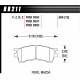 Pastiglie freno HAWK performance Front brake pads Hawk HB211E.606, Race, min-max 37°C-300°C | race-shop.it