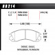 Pastiglie freno HAWK performance Pastiglie anteriori dei freni Hawk HB214N.618, Strada, min-max 37°C-427°C | race-shop.it