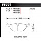 Pastiglie freno HAWK performance Rear brake pads Hawk HB227G.630, Race, min-max 90°C-465°C | race-shop.it