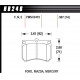 Pastiglie freno HAWK performance Front brake pads Hawk HB246E.567, Race, min-max 37°C-300°C | race-shop.it