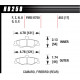 Pastiglie freno HAWK performance Rear brake pads Hawk HB250S.653, Street performance, min-max 65°C-370° | race-shop.it