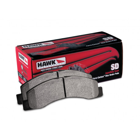 Pastiglie freno HAWK performance brake pads Hawk HB264P.575, Street performance, min-max 37°C-400°C | race-shop.it