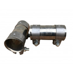Adattatore di scarico 64mm (2,5") SS