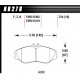Pastiglie freno HAWK performance Front brake pads Hawk HB270F.724, Street performance, min-max 37°C-370°C | race-shop.it