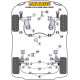 A3 / S3 / RS3 Powerflex Boccola anteriore del braccio oscillante anteriore 30mm Camber regolabile Audi A3 Mk1 Typ 8L 2WD (1996-2003) | race-shop.it
