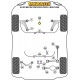 A3 / S3 / RS3 Powerflex Adattatore per martinetto Audi A3/S3 MK3 8V 125PS plus (2013-) Multi Link | race-shop.it