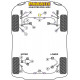 A4 / S4 / RS4 Powerflex Boccola alloggiamento cuscinetto ruota posteriore inferiore Audi A4 Quattro (1995-2001) | race-shop.it