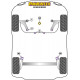 Q2 (2017 - - ) Powerflex Boccola posteriore braccio oscillante anteriore Audi Q2 2WD REAR BEAM | race-shop.it
