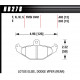 Pastiglie freno HAWK performance Rear brake pads Hawk HB278F.583, Street performance, min-max 37°C-370°C | race-shop.it