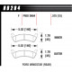 Pastiglie freno HAWK performance Pastiglie dei freni posteriori Hawk HB284F.575, Strada, min-max 37°C-370°C | race-shop.it
