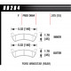 Pastiglie freno HAWK performance Rear brake pads Hawk HB284F.575, Street performance, min-max 37°C-370°C | race-shop.it