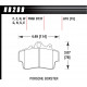 Pastiglie freno HAWK performance Front brake pads Hawk HB289F.610, Street performance, min-max 37°C-370°C | race-shop.it