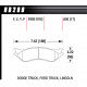 Pastiglie freno HAWK performance Front brake pads Hawk HB299Y.650, Street performance, min-max 37°C-370°C | race-shop.it