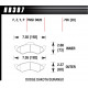 Pastiglie freno HAWK performance Front brake pads Hawk HB307Y.795, Street performance, min-max 37°C-370°C | race-shop.it