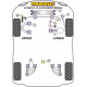Transporter Models Powerflex Front Bump Stop Volkswagen T25/T3 Type 2 Petrol Models | race-shop.it