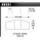 Pastiglie freno HAWK performance brake pads Hawk HB331U1.17, Race, min-max 90°C-465°C | race-shop.it