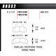 Pastiglie freno HAWK performance Front brake pads Hawk HB332Y.654, Street performance, min-max 37°C-370°C | race-shop.it